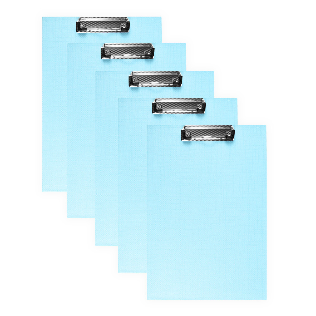 10x DIN A4 Klemmbretter Schreibbrett Schreibunterlage Klemmmappe Schreibplatte Pastellfarben