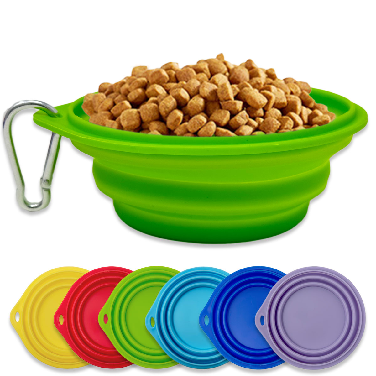 🐶 Silikon Napf Hunde Katze faltbar Hundenapf Reisenapf Trinknapf Wassernapf