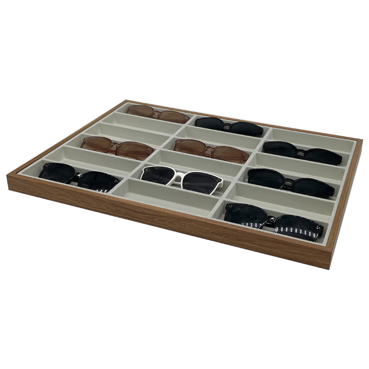 18 Brillen Holz Vorlagebrett Brillenpräsentation Brillenbox Brillenaufbewahrung