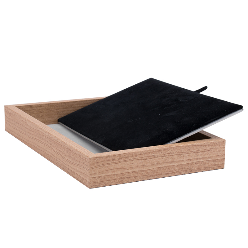 Kleines Holz Vorlagebrett Schmuckablage Schmuckkasten Ketten Armbänder Schmucktablett