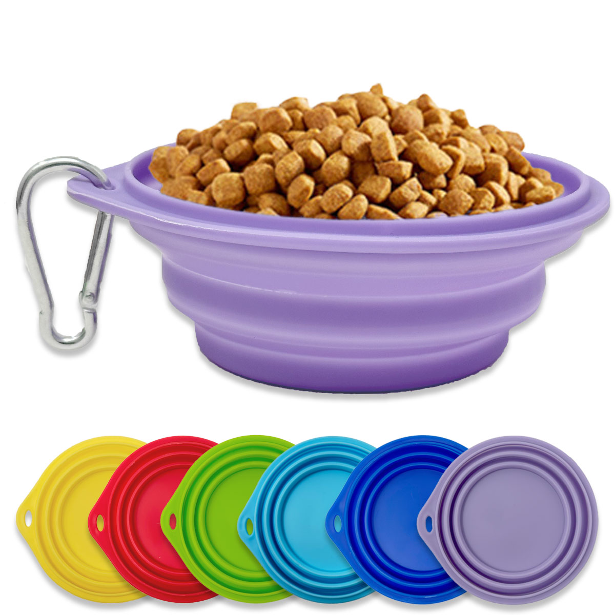 🐶 Silikon Napf Hunde Katze faltbar Hundenapf Reisenapf Trinknapf Wassernapf