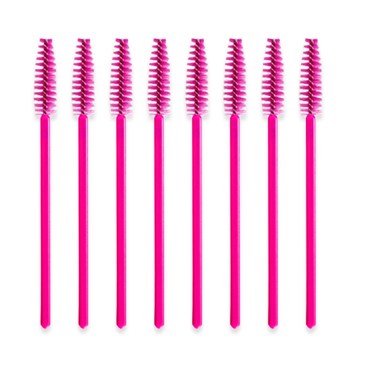 50x Wimpernbürstchen Mascarabürstchen Augenbrauenbürste Wimpernbürste Pink