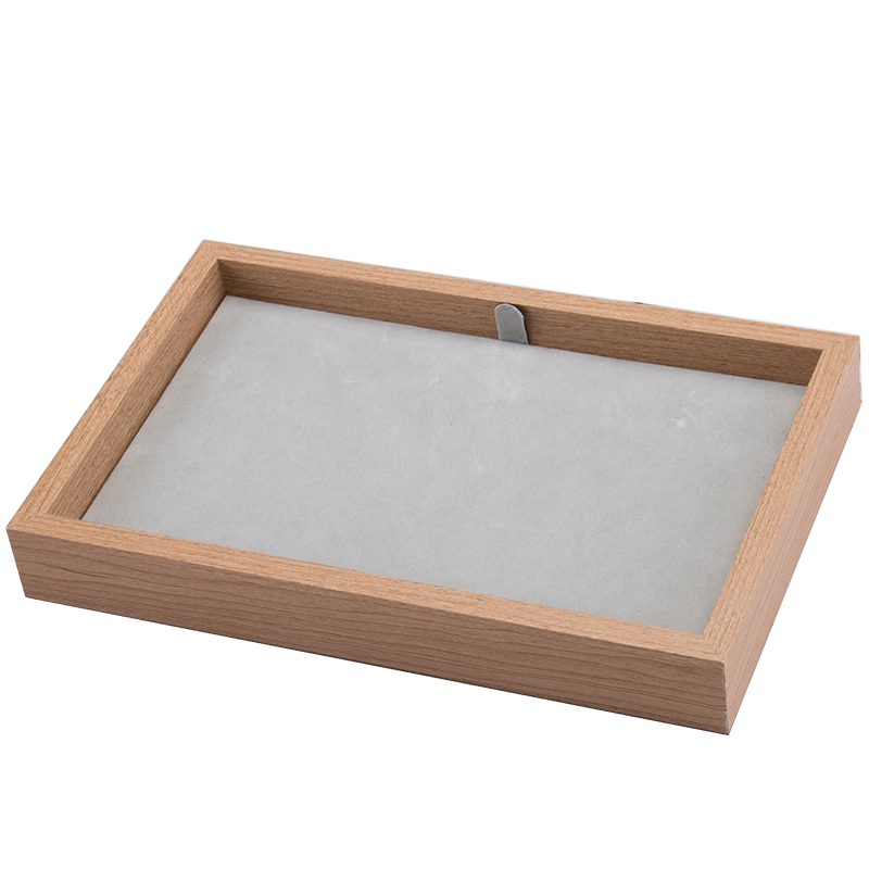 Kleines Holz Vorlagebrett Schmuckablage Schmuckkasten Ketten Armbänder Schmucktablett