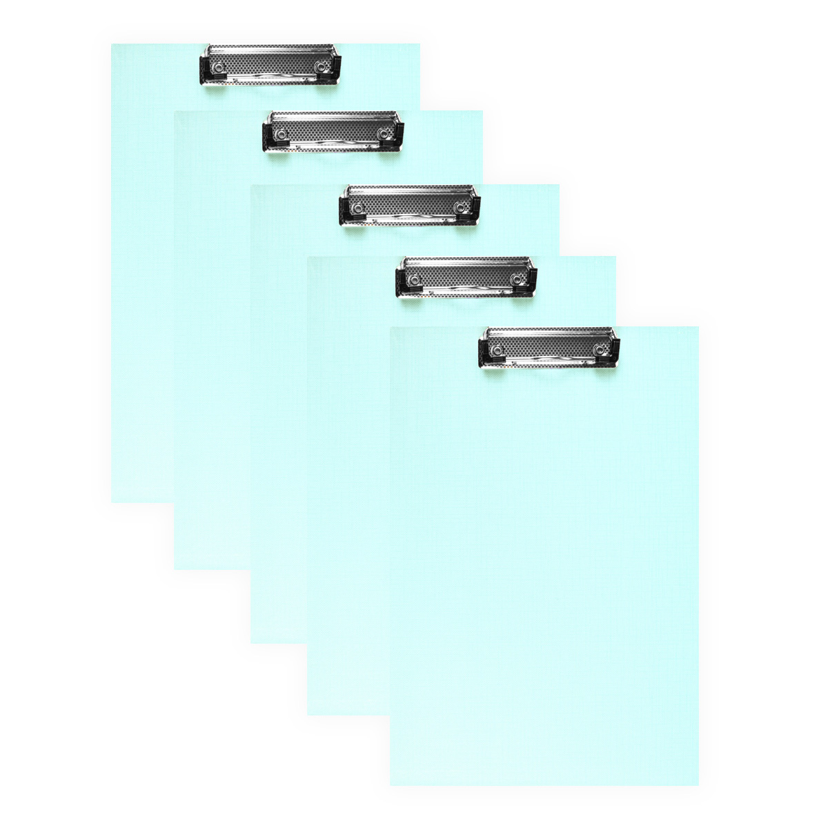 10x DIN A4 Klemmbretter Schreibbrett Schreibunterlage Klemmmappe Schreibplatte Pastellfarben
