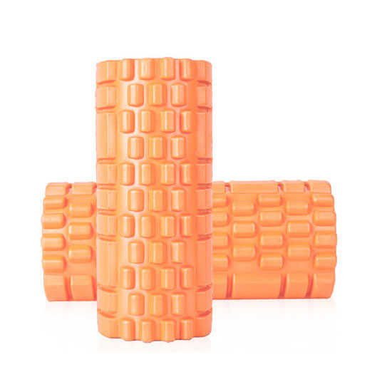 Orange Fitnessrolle Massagerolle Selbstmassage Faszienrolle Pilates Yoga Rolle 33cm