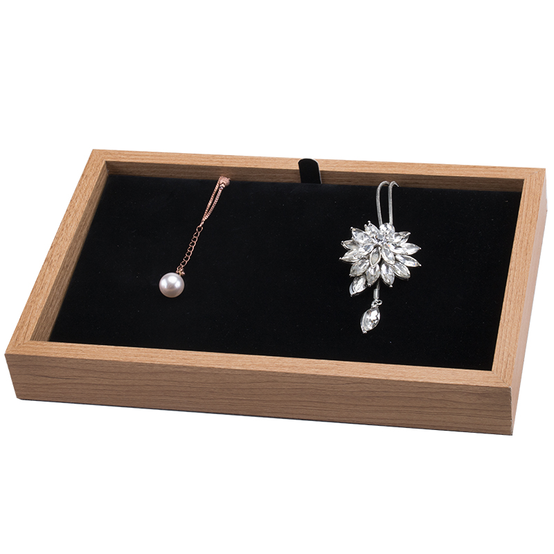 Kleines Holz Vorlagebrett Schmuckablage Schmuckkasten Ketten Armbänder Schmucktablett