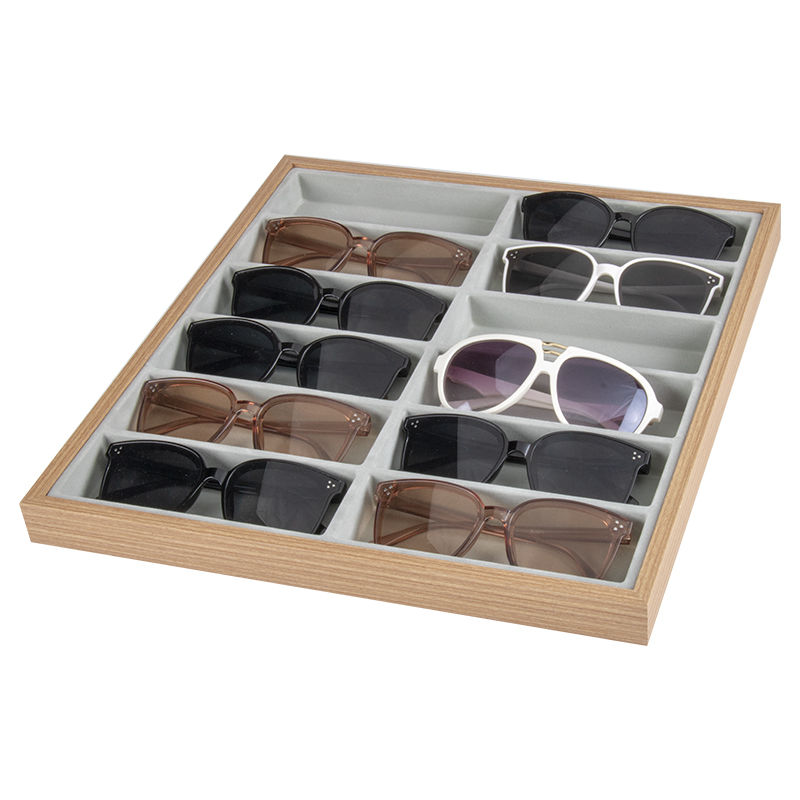 Holz Vorlagebrett für 12 Brillen Beispielfoto