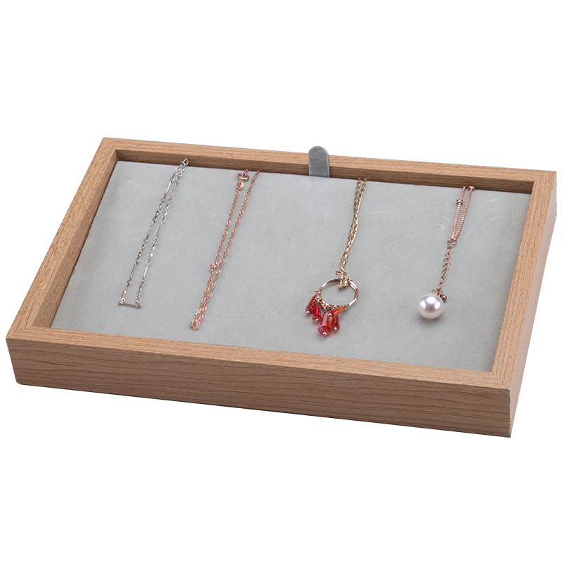 Kleines Holz Vorlagebrett Schmuckablage Schmuckkasten Ketten Armbänder Schmucktablett