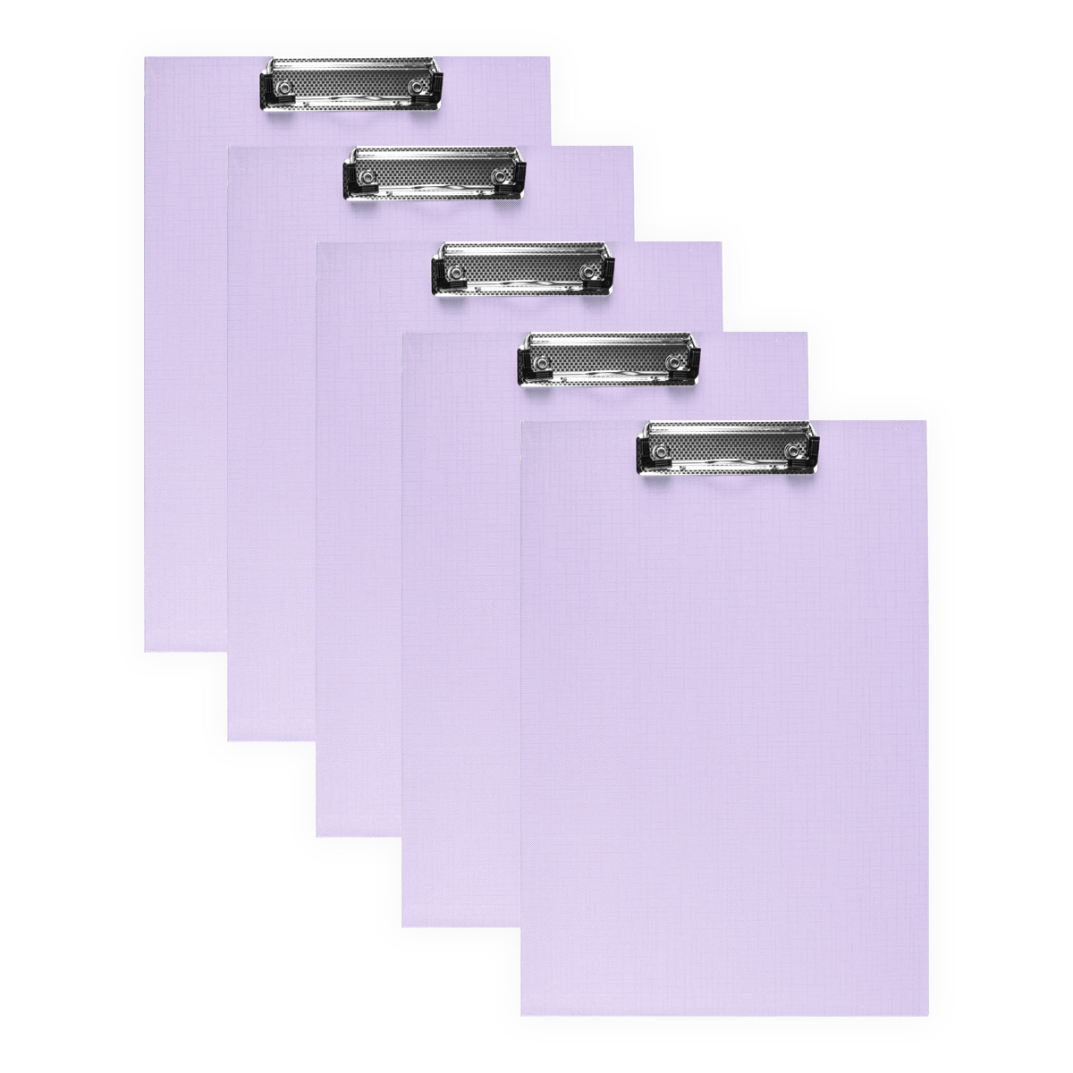 10x DIN A4 Klemmbretter Schreibbrett Schreibunterlage Klemmmappe Schreibplatte Pastellfarben