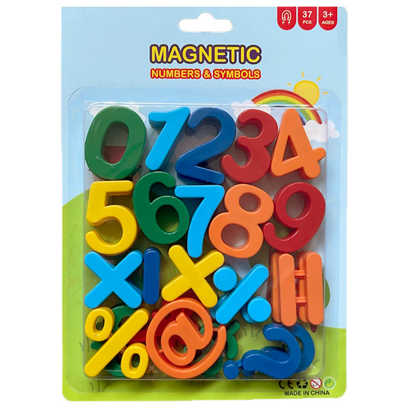 Magnet Buchstaben Zahlen Symbole ABC Alphabet Kinder Magnettafel Lernspielzeug (Zahlen & Symbole)