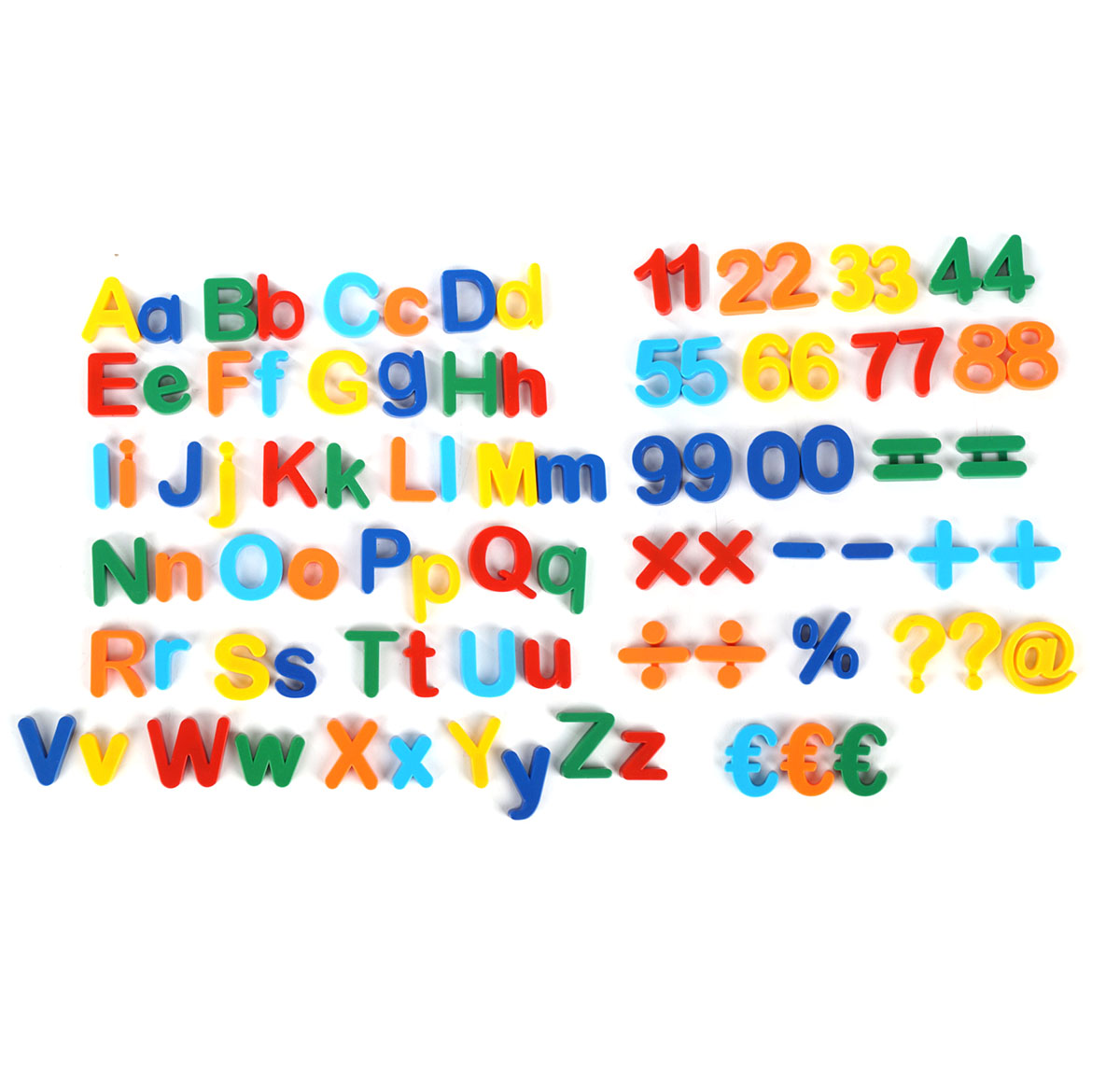 Magnet Buchstaben Zahlen Symbole ABC Alphabet Kinder Magnettafel ...