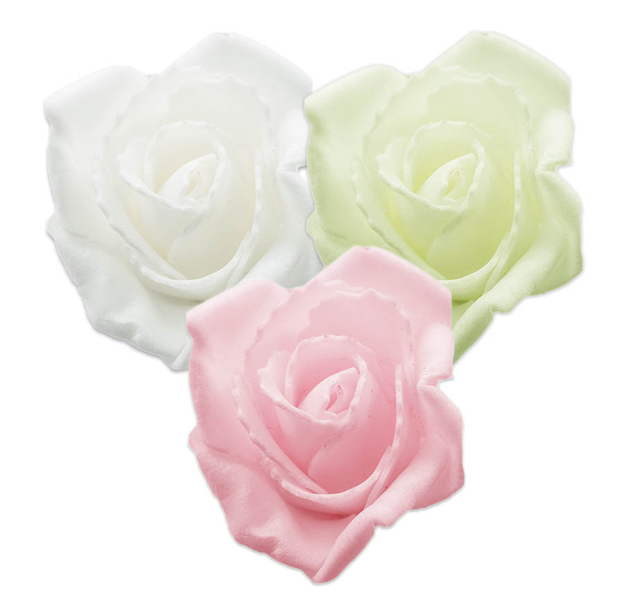 50-200x 5cm Rosenköpfe Blumen Dekorosen Rosen Hochzeit Deko Schaumrosen Schaum